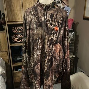 Nomad Camouflage Lined 1/4 Zip Jacket - XXL